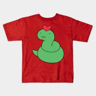 Heart Snake Kids T-Shirt